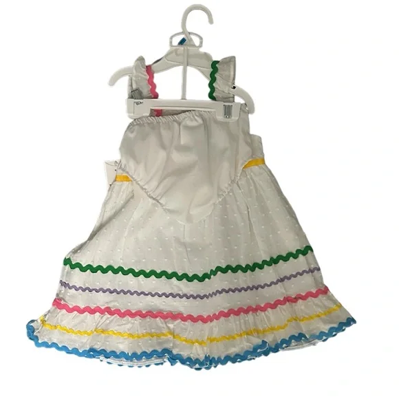 Rare Edition White Sleeveless 2-pc Dress - Retail $48 - Picture 2 of 2